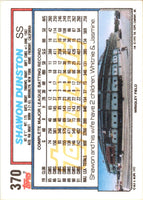 1992 Topps Shawon Dunston #370