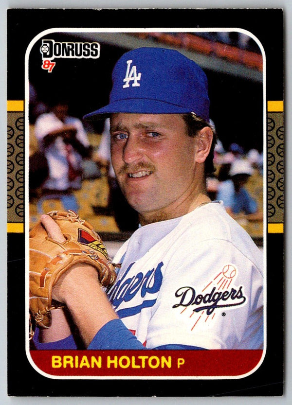 1987 Donruss The Rookies Brian Holton #54