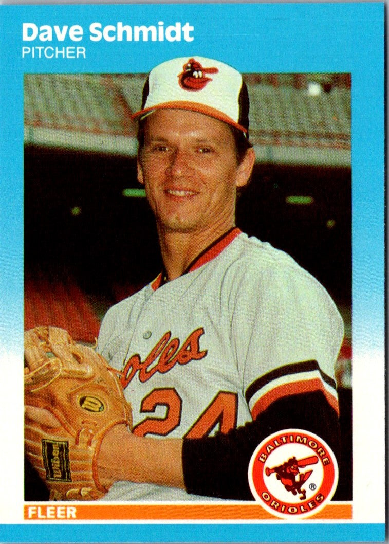 1987 Fleer Update Glossy Dave Schmidt