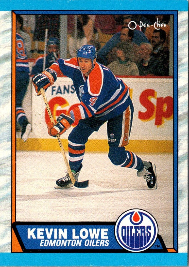 1989 O-Pee-Chee Kevin Lowe