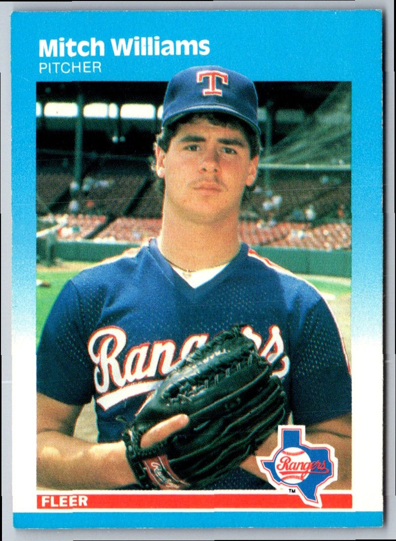 1987 Fleer Mitch Williams