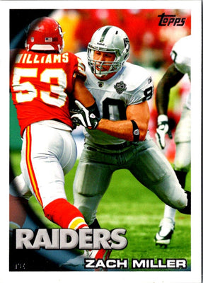 2010 Topps Zach Miller #207