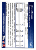 2009 Topps Travis Beckum #387 Rookie