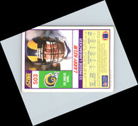 1990 Score Larry Kelm #503 Rookie