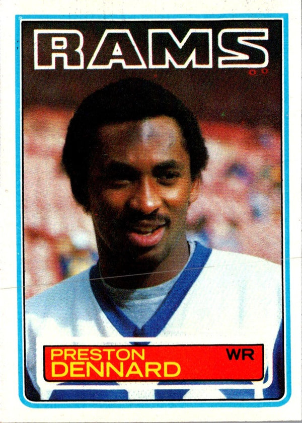 1983 Topps Preston Dennard #89 NM-MT