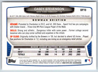 2013 Bowman Casey Stevenson #BP70