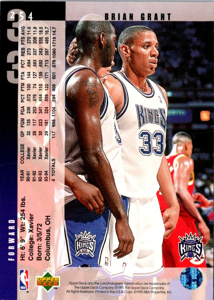 1995 Signature Rookies Kromax Brian Grant