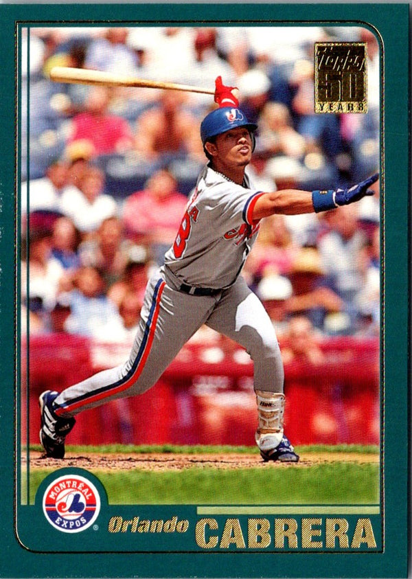 2001 Topps Orlando Cabrera #113