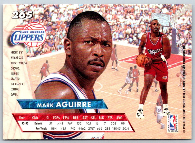 1993 Ultra Mark Aguirre