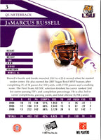2007 Press Pass Reflectors Blue JaMarcus Russell #3