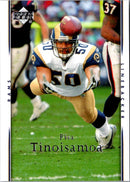 2007 Upper Deck Pisa Tinoisamoa