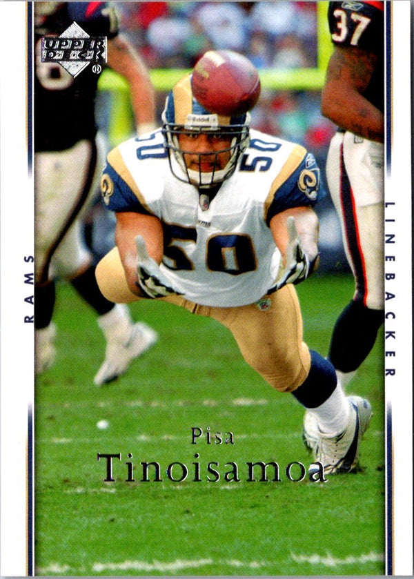 2007 Upper Deck Pisa Tinoisamoa #174