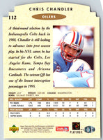 1995 SP Championship Die Cuts Chris Chandler #112