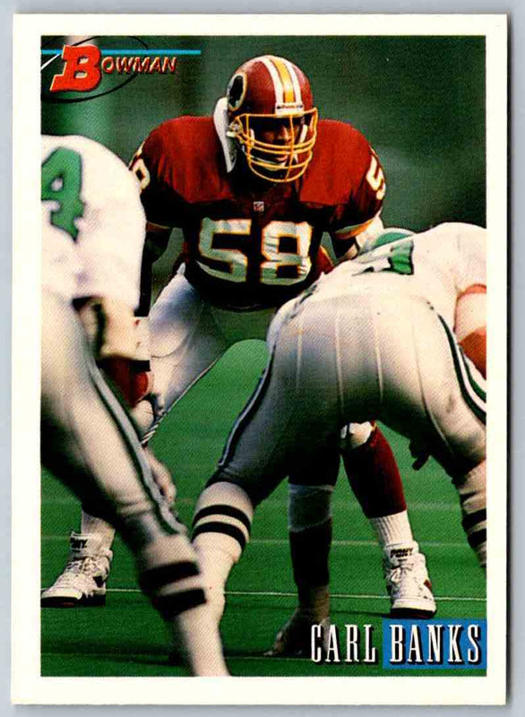 1993 Bowman Football Carl Banks #295