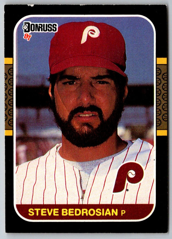 1986 Donruss Steve Bedrosian #199