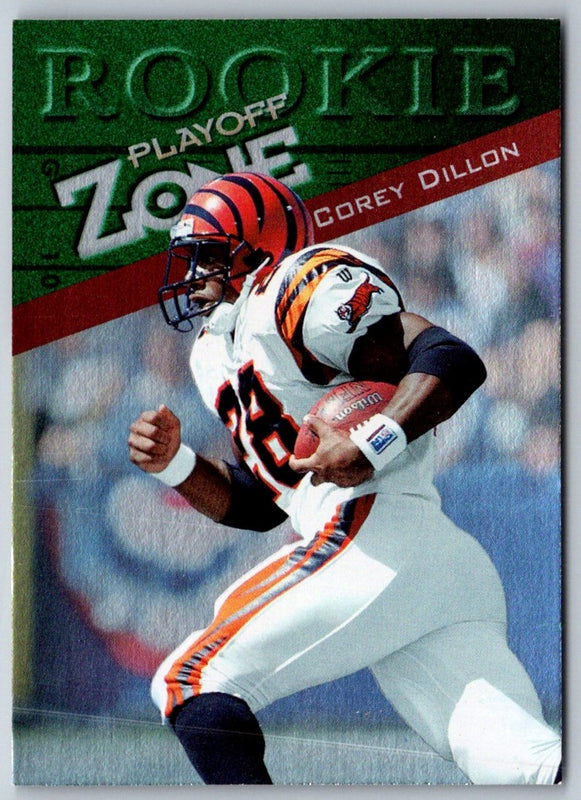 1997 Playoff Zone Corey Dillon #149 Rookie