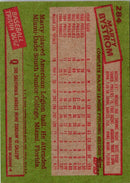 1985 Topps Marty Bystrom