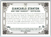 2020 Topps Allen & Ginter Longball Lore Giancarlo Stanton #LL-39