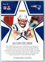 2019 Panini Absolute Team Trios Julian Edelman/Sony Michel/Tom Brady #TT-NE