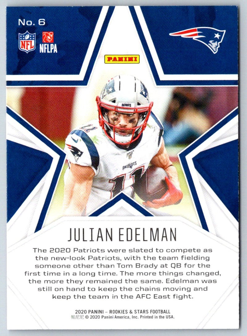 2019 Panini Absolute Team Trios Julian Edelman/Sony Michel/Tom Brady