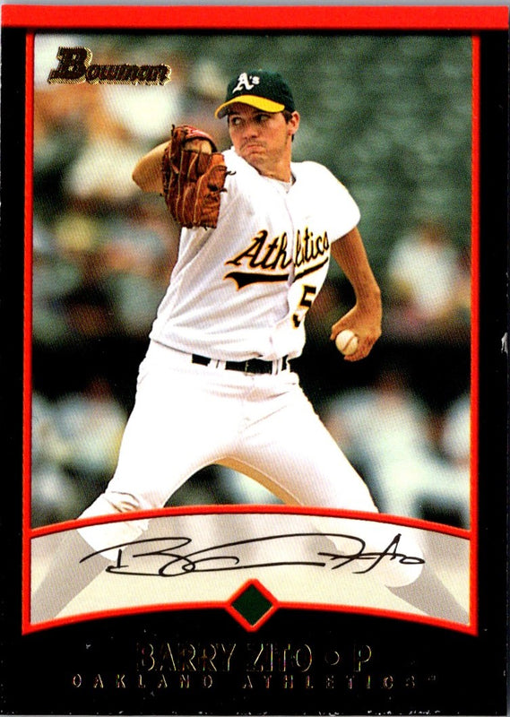 2001 Bowman Barry Zito #125