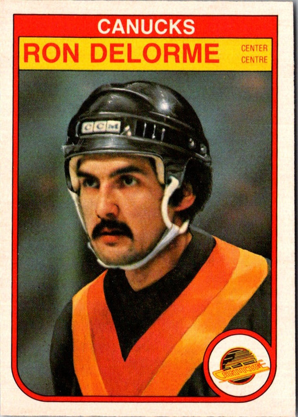 1982 O-Pee-Chee Ron Delorme #347