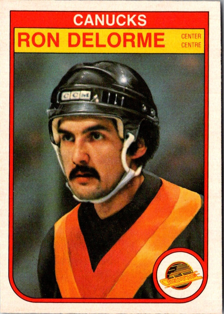 1982 O-Pee-Chee Ron Delorme