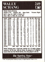 1991 Conlon Collection TSN Wally Schang #249