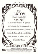 2015 Topps Gypsy Queen Mat Latos
