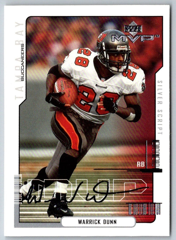 2000 Upper Deck MVP Silver Script Warrick Dunn #165