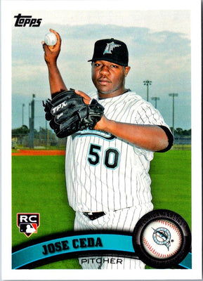 2011 Topps Jose Ceda #196 Rookie