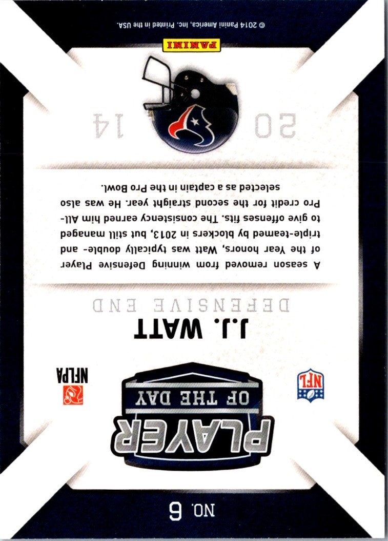 2014 Panini J.J. Watt