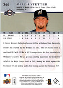 2008 Upper Deck Mitch Stetter