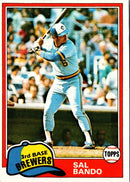 1981 Topps Sal Bando
