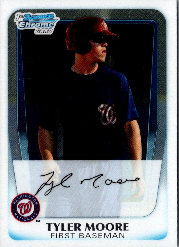 2011 Bowman Chrome Prospects Tyler Moore