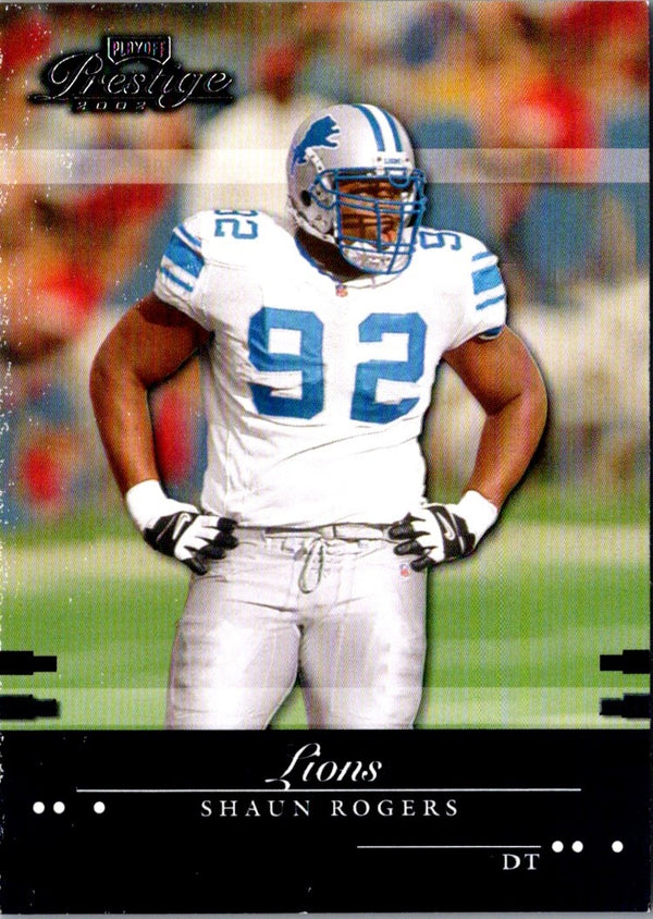 2002 Playoff Prestige Shaun Rogers #55