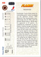 1991 Upper Deck Trevor Kidd #449