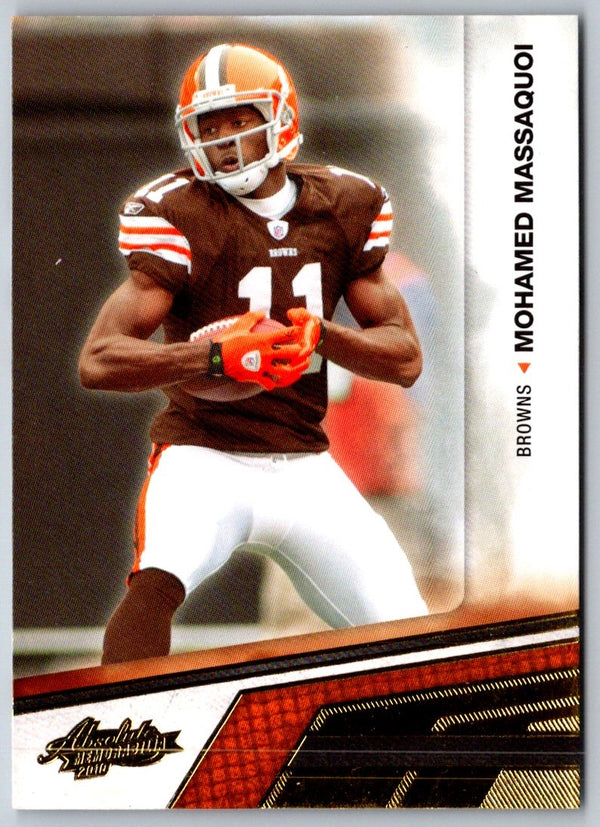 2010 Panini Absolute Memorabilia Mohamed Massaquoi #24