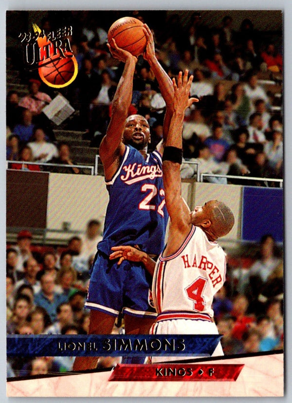 1993 Ultra Lionel Simmons #163