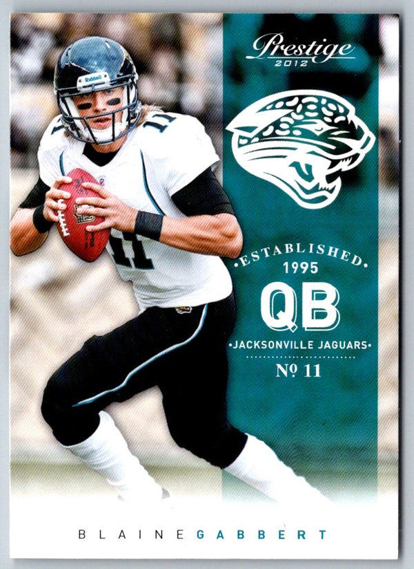 2012 Panini Prestige Blaine Gabbert #87