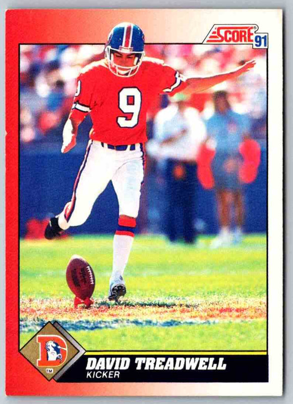 1991 Score David Treadwell #139