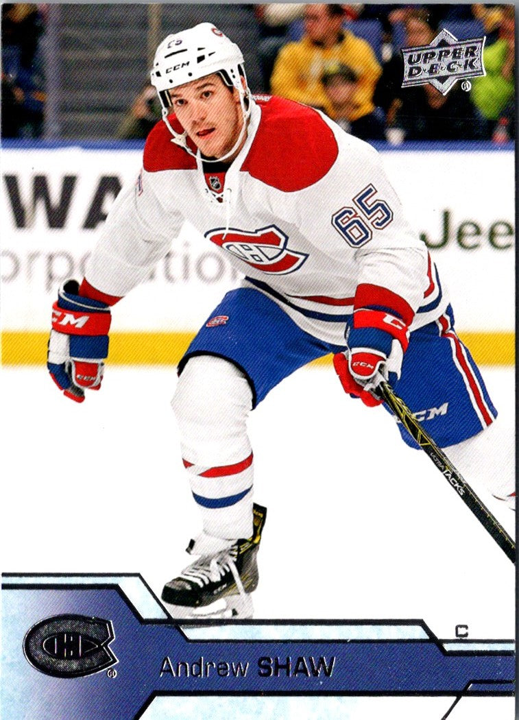 2017 Upper Deck Andrew Shaw