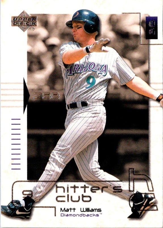 2000 Upper Deck Hitter's Club Matt Williams #17