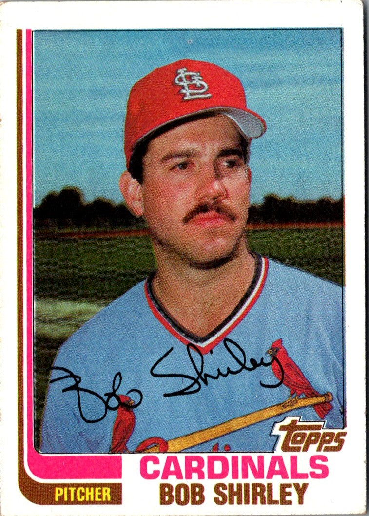 1982 Topps Bob Shirley