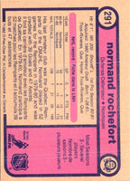 1982 O-Pee-Chee Normand Rochefort #291 Rookie