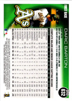 2010 Topps Daric Barton #632