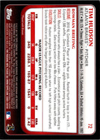 2009 Bowman Tim Hudson #12