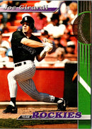 1993 Stadium Club Colorado Rockies Joe Girardi