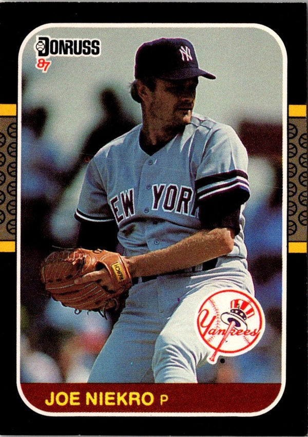 1987 Donruss Joe Niekro #217