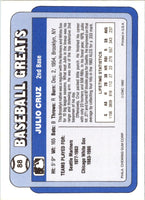 1990 Swell Baseball Greats Julio Cruz #88